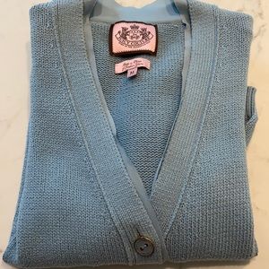 Juicy Couture 3/4 sleeve cardigan sweater
